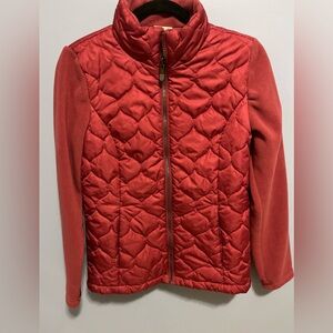 ZeroXposur Women's Red Quilted Puffer Jacket